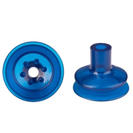 Fipa Bellows vacuum cup diam. 51 mm, Vinyl blue 23.052.116.V